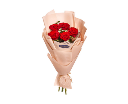 5 roses. Shop in Ukrainian Marriage Agency.