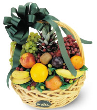 Medium basket of Fruit. Shop in Ukrainian Marriage Agency.