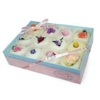 Patisseries in gift box. Shop in Ukrainian Marriage Agency.