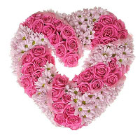 Large Heart of Roses. Shop in Ukrainian Marriage Agency.