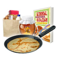 Set for baking pancakes. Shop in Ukrainian Marriage Agency.