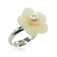 Flower ring. Shop in Ukrainian Marriage Agency.