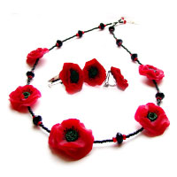Adornment set «Spring». Shop in Ukrainian Marriage Agency.
