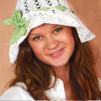 Summer hat. Shop in Ukrainian Marriage Agency.