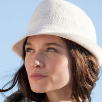 White hat. Shop in Ukrainian Marriage Agency.