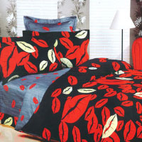 Bed linen set “Kiss”. Shop in Ukrainian Marriage Agency.