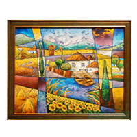 The picture in frame. Shop in Ukrainian Marriage Agency.