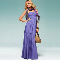 Tiered Maxi Dress. Shop in Ukrainian Marriage Agency.