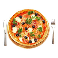 Pizza. Shop in Ukrainian Marriage Agency.