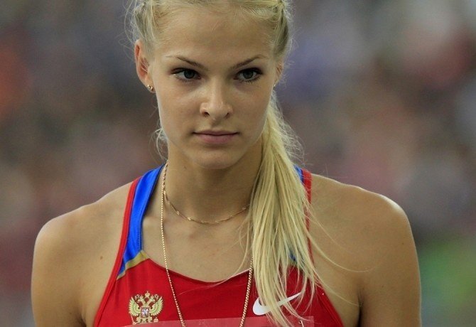 Beautiful Russian Sportswomen In Social And Family Life